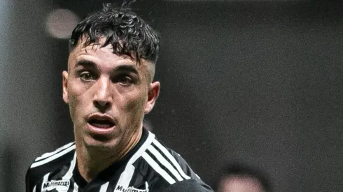 Saravia no Atlético. Foto: Fernando Moreno/AGIF