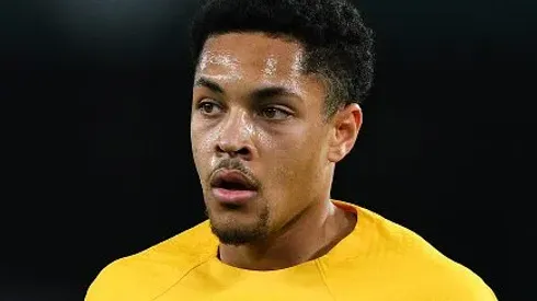 Vitor Roque durante partida entre Real Betis e Barcelona, no Estádio Benito Villamarin, pela La Liga, no dia 21/01/2024. Foto: David Ramos/Getty Images