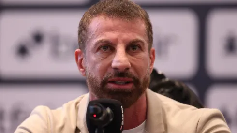 Pedrinho anunciou novo diretor comercial do Vasco nesta terça-feira - Lucas Figueiredo/Getty Images