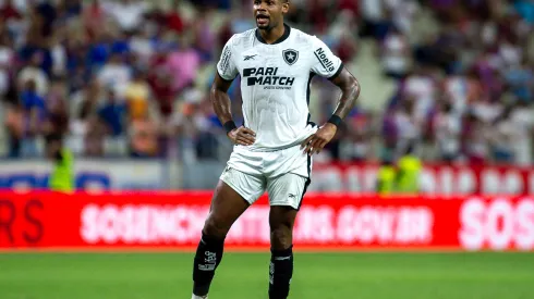 Junior Santos jogador do Botafogo durante partida contra o Fortaleza no estadio Arena Castelao
