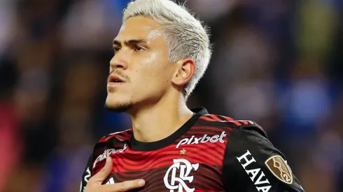 Foto: Fotobairesarg/AGIF – Pedro é o camisa 9 do Flamengo
