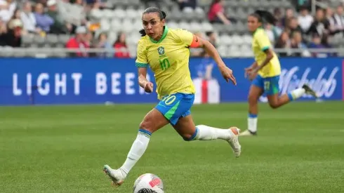 Marta estará em campo nesta quinta-feira (25) pela Seleção Brasileira 
