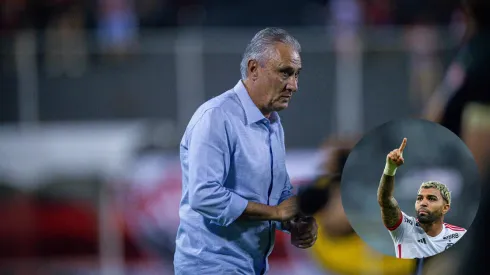 Gabigol e Tite no Flamengo – Foto: AGIF
