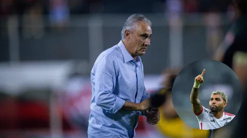 Gabigol e Tite no Flamengo - Foto: AGIF