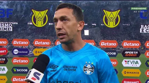 Marchesin quebrou tudo em Corinthians x Grêmio - Foto: Premiere