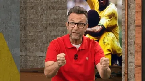 Lateral do Corinthians ouviu "poucas e boas" – Foto: Reprodução/Band.