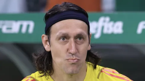 SP - SAO PAULO - 20/07/2024 - BRASILEIRO A 2024, PALMEIRAS X CRUZEIRO - Cassio goleiro do Cruzeiro durante partida contra o Palmeiras no estadio Arena Allianz Parque pelo campeonato Brasileiro A 2024.