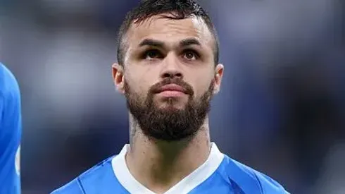 Michael durante partida entre Al-Hilal e Damac FC, no Kingdom Arena Stadium, pelo Campeonato Saudita, no dia 16/03/2024.