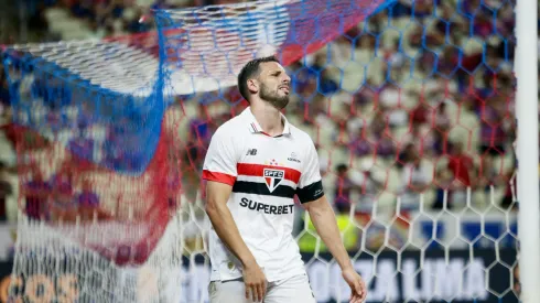 Carelli jogador do São Paulo. Foto: Baggio Rodrigues/AGIF