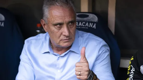 Tite tecnico do Flamengo. Foto: Jorge Rodrigues/AGIF