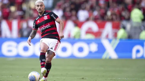 Arrascaeta vive ótima fase pelo Flamengo. Foto: Jorge Rodrigues/AGIF
