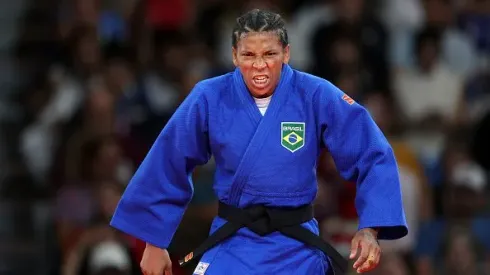 Rafaela Silva ganhou a medalha de bronze nas Olimpíadas 2024. Foto: Getty Images
