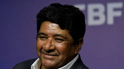 RJ – Rio de Janeiro – 03/03/2023 – CONVOCACAO SELECAO BRASILEIRA – Ednaldo Rodrigues presidente da Confederacao Brasileira de Futebol (CBF) durante anuncia a lista dos convocados para disputar o amistoso contra o Marrocos a ser realizado no dia 25 de marco na cidade de Tanger, nesta sexta-feira (03), no auditorio do hotel Windsor, na Barra da Tijuca, na zona oeste do Rio de Janeiro.