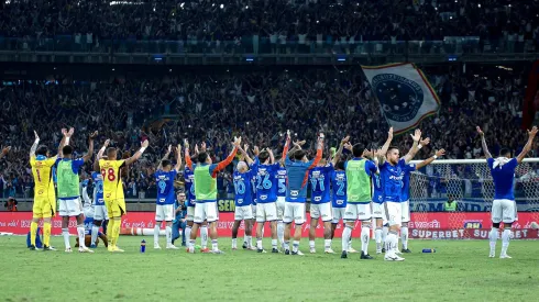 Cruzeiro no Mineirão. Foto: Cruzeiro