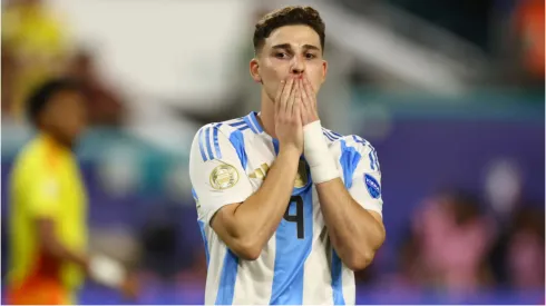 Foto: Maddie Meyer/Getty Image – Julián Álvarez na Argentina
