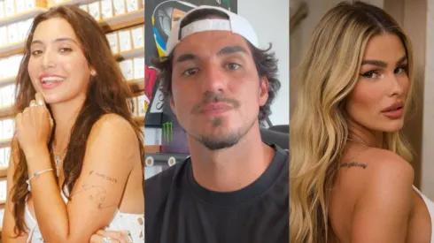 Vanessa Lopes, Gabriel Medina e Yasmin Brunet – Foto: Instagram
