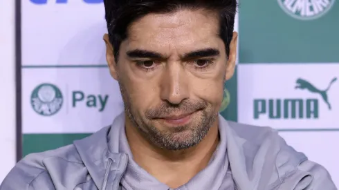 Abel Ferreira tecnico do Palmeiras durante partida contra o Vitoria no estadio Arena Allianz Parque pelo campeonato Brasileiro A 2024. 
