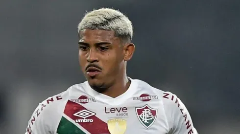 RJ – RIO DE JANEIRO – 11/06/2024 – BRASILEIRO A 2024, BOTAFOGO X FLUMINENSE – John Kennedy jogador do Fluminense durante partida contra o Botafogo no estadio Engenhao pelo campeonato Brasileiro A 2024. Foto: Thiago Ribeiro/AGIF
