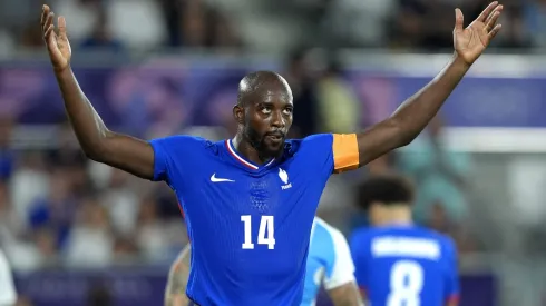 Jean-Philippe Mateta da França. (Foto de Juan Manuel Serrano Arce/Getty Images)
