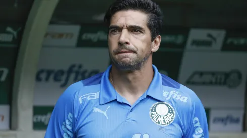 SAO PAULO, BRAZIL – MARCH 19: Abel Ferreira head coach of Palmeiras looks on during a match between Palmeiras and Ituano as part of Semi-finals of Campeonato Paulista (Sao Paulo State Championship) at Allianz Parque on March 19, 2023 in Sao Paulo, Brazil. (Photo by Ricardo Moreira/Getty Images)
