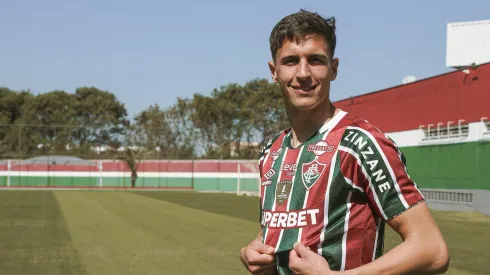 Facundo Bernal é o novo reforço do Fluminense. Foto: Divulgação/Site oficial do Fluminense
