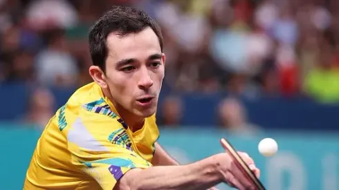 Hugo Calderano disputará a medalha de bronze no tênis de mesa nas Olimpíadas 2024
