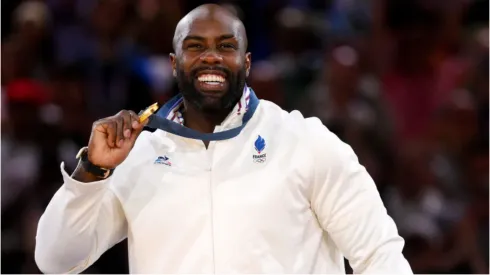 Foto: David Ramos/Getty Images – Teddy Riner conquistou ouro nas Olimpíadas.
