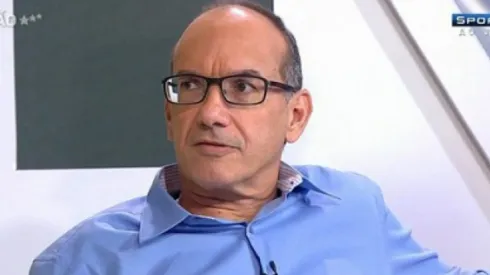 Lédio Carmona, comentarista esportivo – Foto: Reprodução / SporTV
