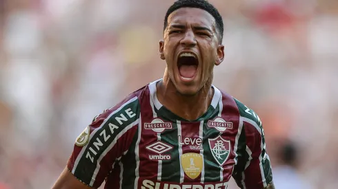 Kaua Elias jogador do Fluminense. Foto: Thiago Ribeiro/AGIF
