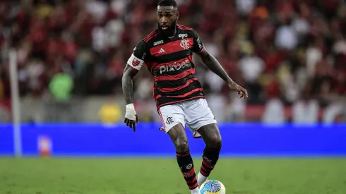 Gerson jogador do Flamengo. Foto: Thiago Ribeiro/AGIF
