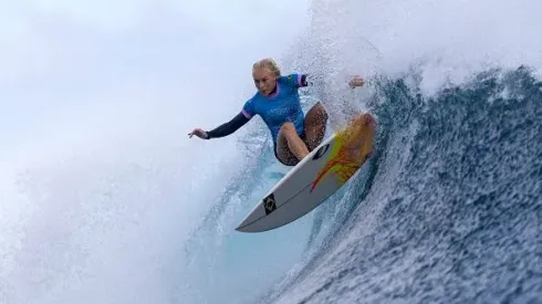 Tatiana Weston-Webb durante a final das Olimpíadas 2024
