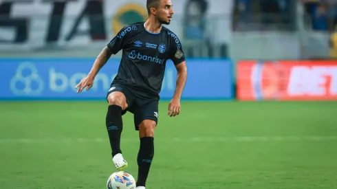 Fabio jogador do Grêmio durante partida contra o Novo Hamburgo na Arena do Gremio pelo campeonato Gaucho 2024. 
