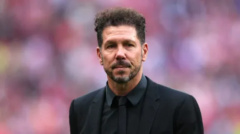 Diego Simeone treinador do Atlético de Madrid. (Foto de Florencia Tan Jun/Getty Images)
