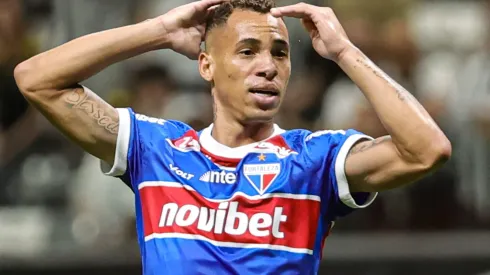 Breno Lopes durante partida entre Atlético/MG e Fortaleza, na Arena MRV, pelo Campeonato Brasileiro, no dia 23/06/2024. 
