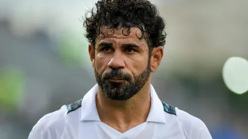 Diego Costa durante partida entre Vasco e Grêmio, em São Januário, pelo Campeonato Brasileiro, no dia 14/04/2024.
