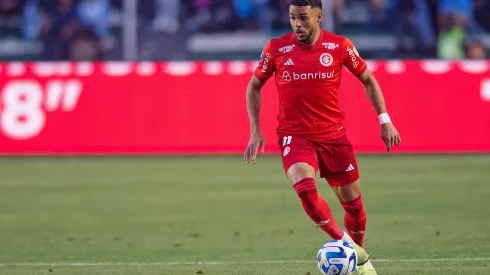 22nd August 2023: Stadium Hernando SIles, La Paz, Bolivia Copa Libertadores Football quarter-final, Bol& xedvar versus Internacional Wanderson of Internacional PUBLICATIONxNOTxINxUK ActionPlus12546240 MaxxPeixoto