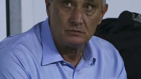 SAO PAULO, BRAZIL – AUGUST 7: Tite head coach of Flamengo looks on during the Copa do Brasil round of 16 second leg match between Palmeiras and Flamengo at Allianz Parque on August 7, 2024 in Sao Paulo, Brazil. (Photo by Ricardo Moreira/Getty Images)
