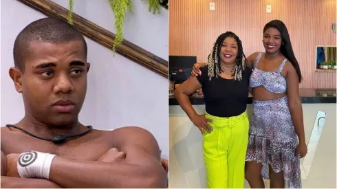 Fotos: Mãe e irmã de Davi são confirmadas em atração de afiliada do SBT – Reprodução/ Globo e Instagram
