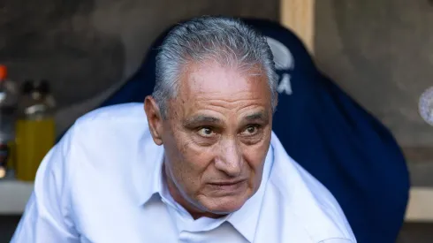 Tite durante partida disputada no Brasileirão. Foto: IMAGO / Carneiro Images
