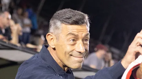 Pedro Caixinha está há mais de 20 meses no Braga. Foto: Diogo Reis/AGIF
