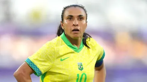 Marta na Seleção Brasileira. Foto: Juan Manuel Serrano Arce/Getty Images
