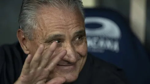 Tite em partida do Campeonato Brasileiro 2024
