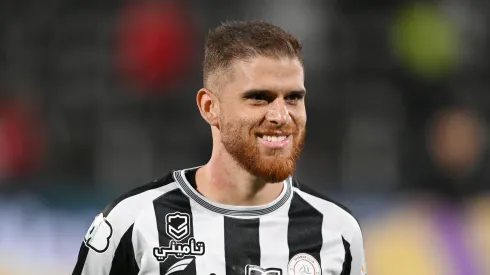 Gustavo Cuellar, possível contratação do Corinthians, atuando pelo Al Shabab. Foto:  Michael Regan/Getty Images
