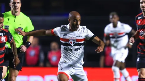 Lucas Moura  será poupado pelo São Paulo. Foto: Marcello Zambrana/AGIF
