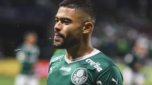 Bruno Tabata durante partida entre Palmeiras e Fortaleza, no Allianz Parque, pelo Campeonato Brasileiro de 2022, no dia 02/11. Foto: Yuri Murakami/Fotoarena
