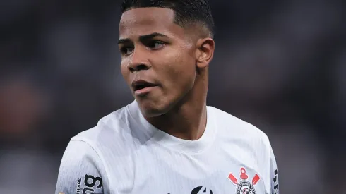 Wesley durante partida entre Corinthians e Grêmio, na Neo Química Arena, pelo Campeonato Brasileiro, no dia 25/07/2024. 
