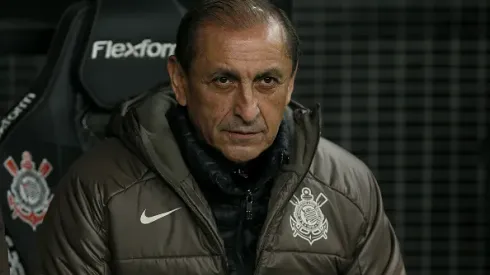 Ramon Diaz, técnico do Corinthians  durante o jogo contra o Red Bull Bragantino no Neo Quimica Arena pelo Brasileirão
