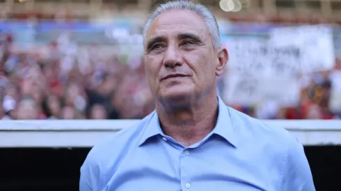 Tite treinador do Flamengo. (Foto de Wagner Meier/Getty Images)