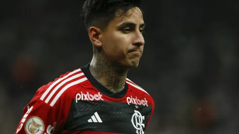 Erick Pulgar do Flamengo. (Foto de Ricardo Moreira/Getty Images)