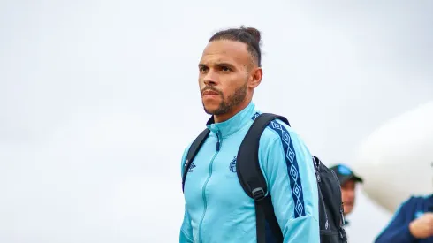 Braithwaite no Grêmio. Foto: Lucas Uebel/Grêmio